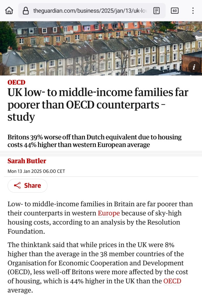 screenshot Guardian article; housing main difference, apparently